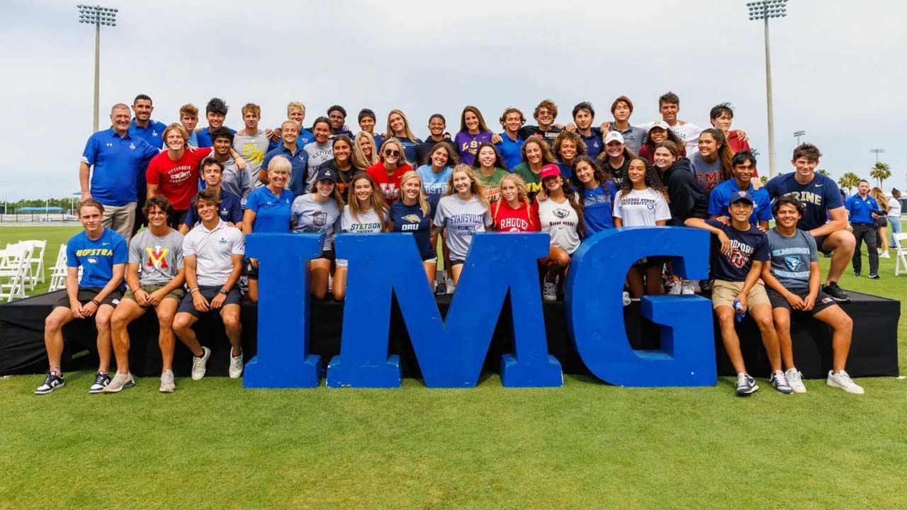 IMG Academy football celebrates being No. 1 nationally by USA Today