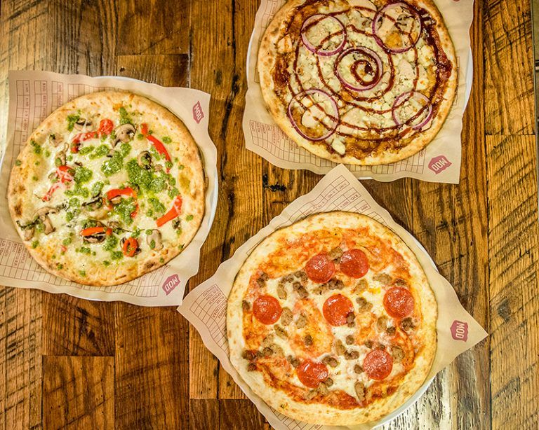 MOD Pizza -Tristan, Caspian and Mad Dog pizzas