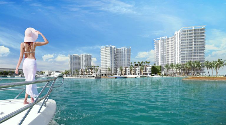 Marina Pointe - Harbor Entrance