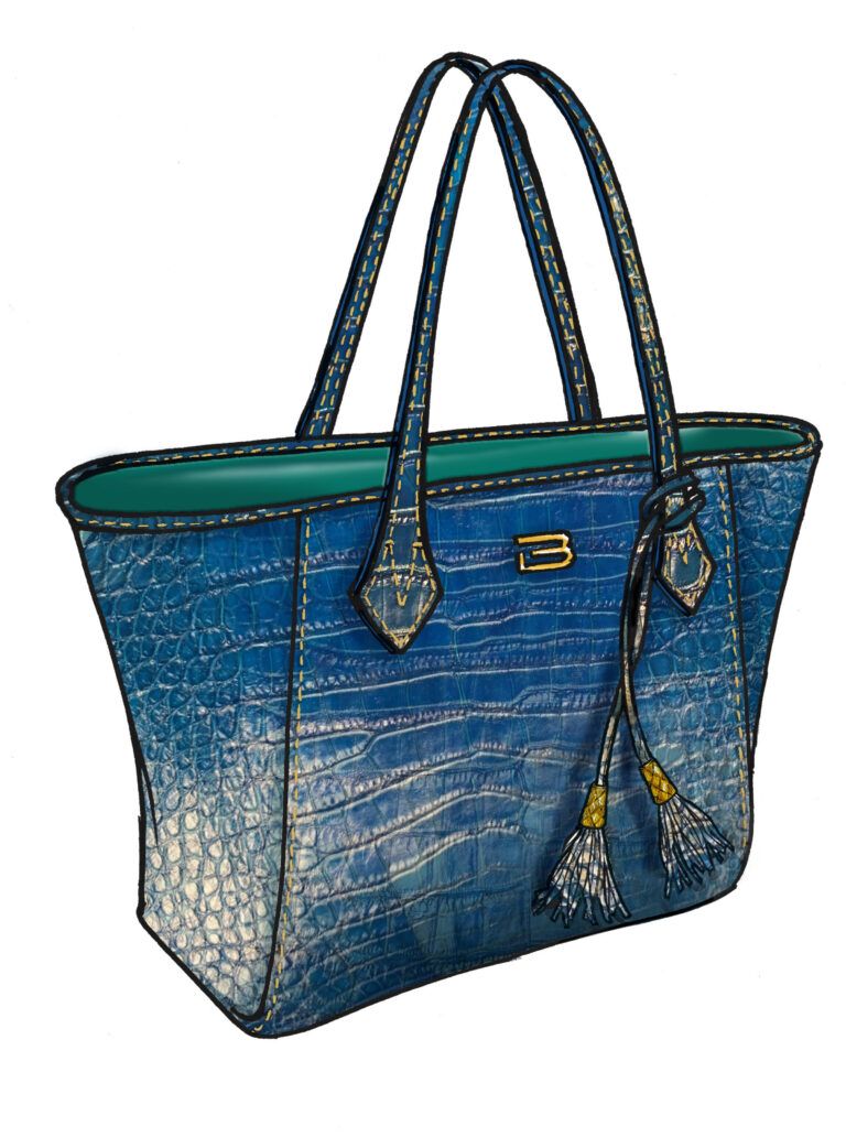 BSWANKY TOTE ILLUSTRATION WITH LOGO