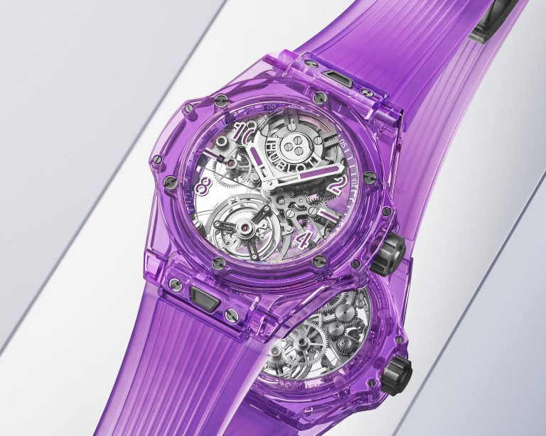 Hublot_Big Bang Automatic Tourbillon Purple Sapphire_429.JM.0120.RT-LS-Horizontal WEB