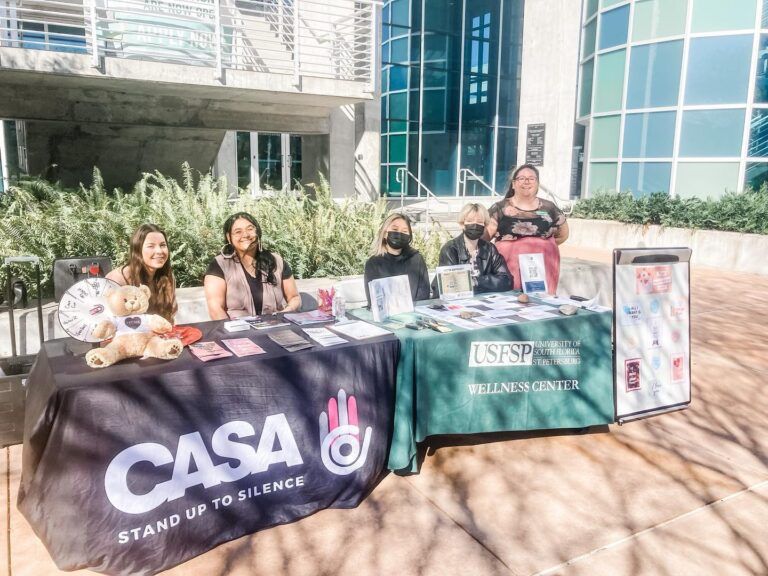 CASA Table at USF St. Petersburg