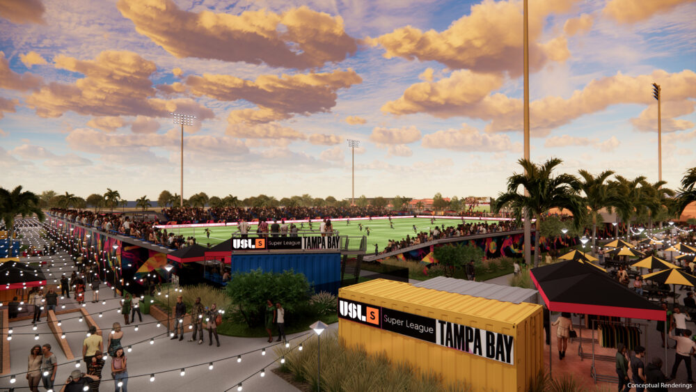Conceptual Rendering 2 - source is Super League Tampa Bay