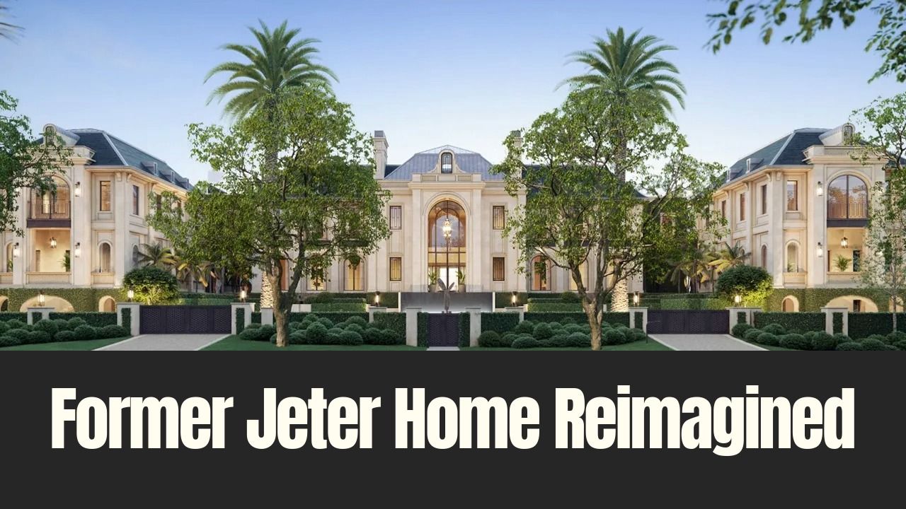 Rendering of the new luxury home planned for the former Derek Jeter property on Davis Islands in Tampa.