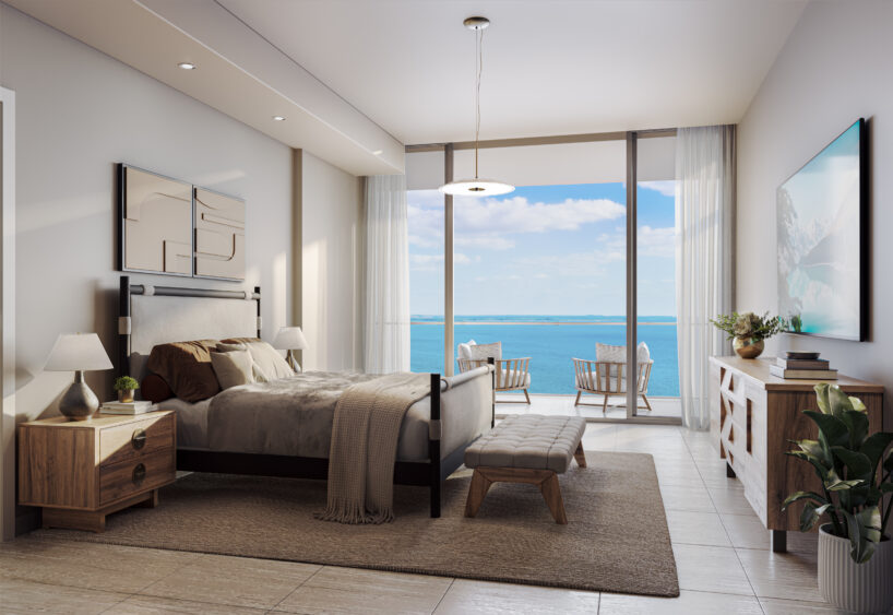 14-Ritz Carlton Residences Tampa-Unit 1 - Master Bedroom-R05B