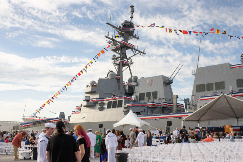 Port Tampa Bay celebrates the commissioning of the USS Jack H. Lucas ...