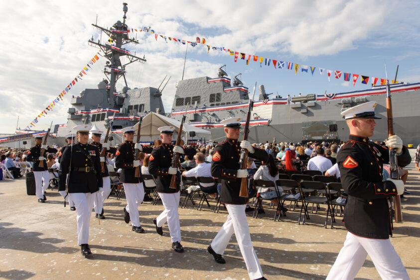 Port Tampa Bay celebrates the commissioning of the USS Jack H. Lucas ...