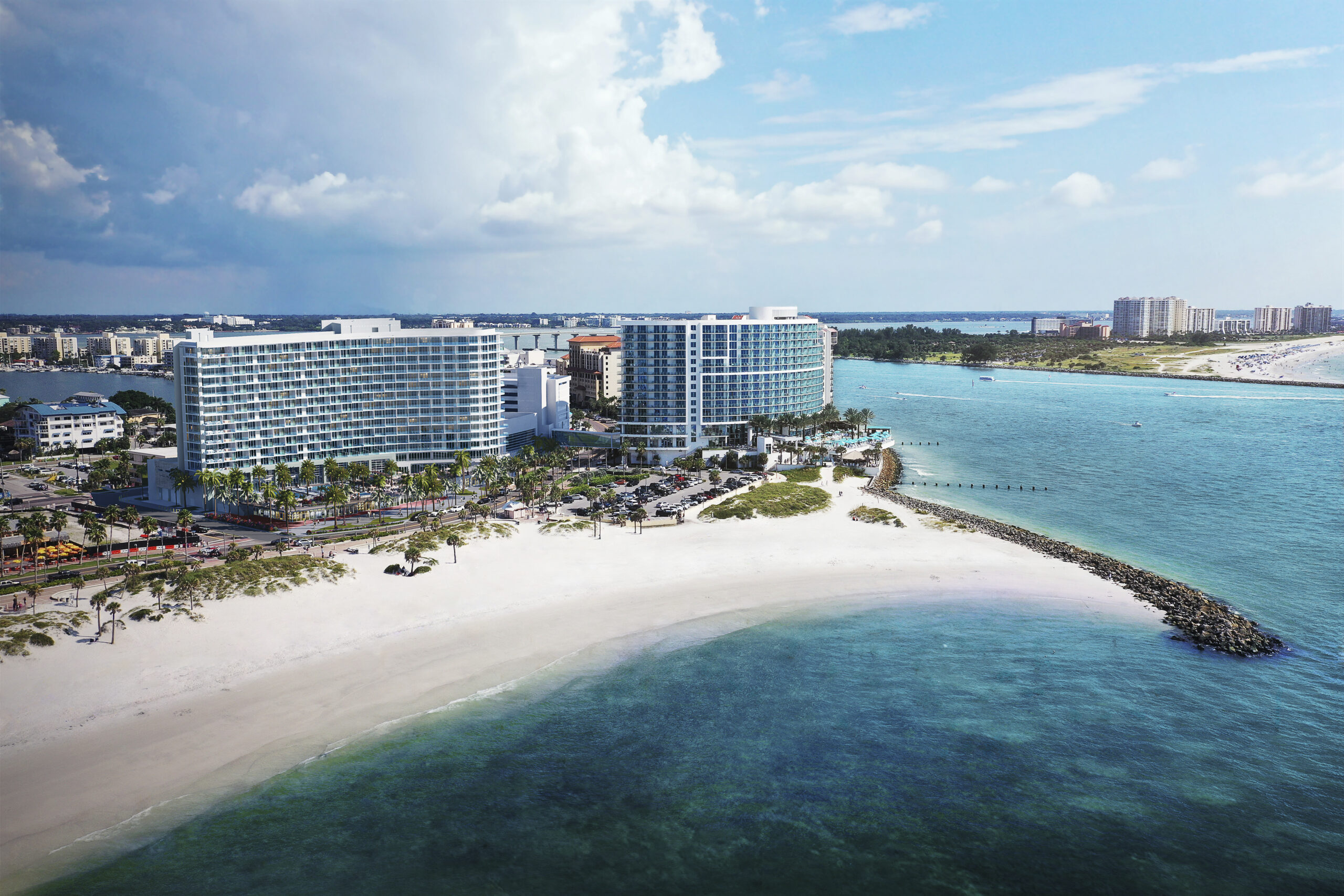 Clearwater Beach’s newest all-suite resort celebrates topping out ...