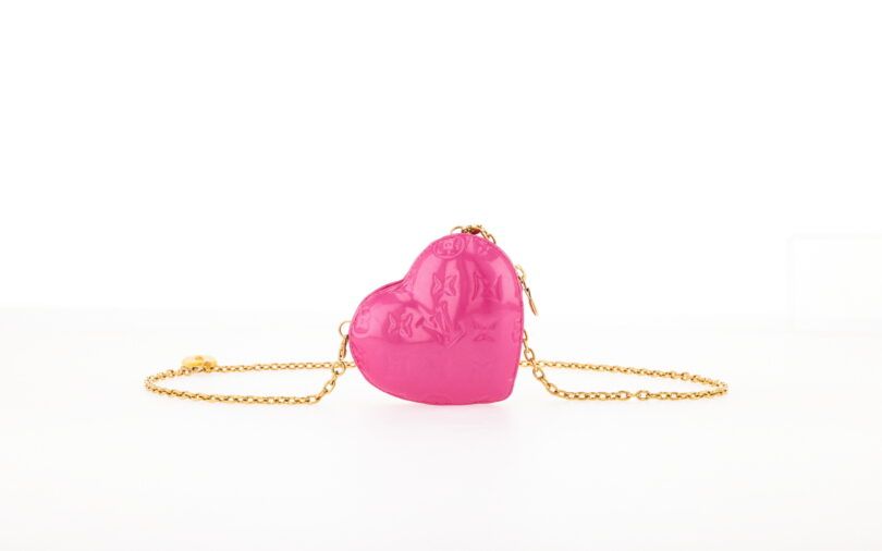 KEEP MY HEART BAG IN MONOGRAM LEATHER VERNIS