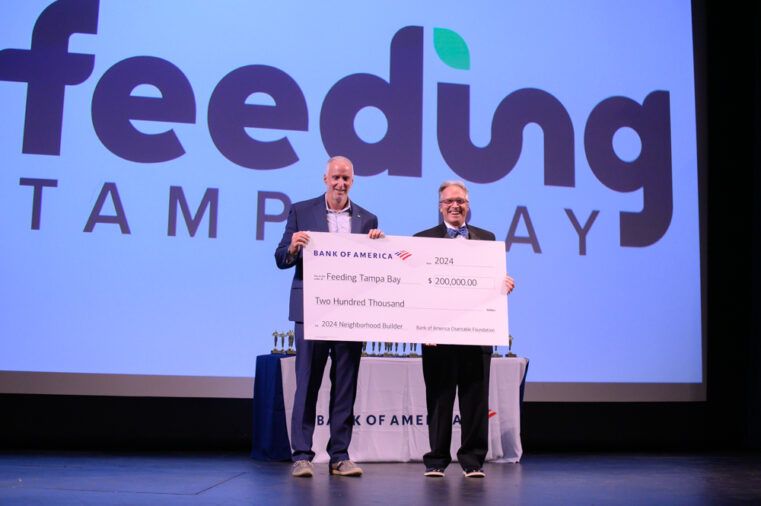 Feeding Tampa Bay with Check at Theatre