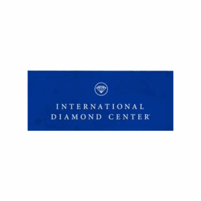 Logos of International Diamond Center and OneDigital Health and Benefits — gold sponsors of the 2025 Philanthropists of the Year Awards.