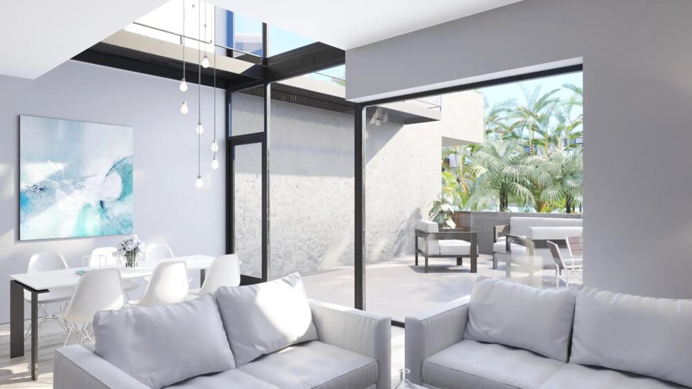 Double Height Living Room