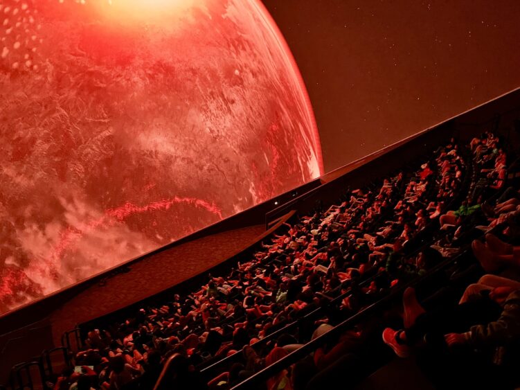 PHOTO 3 - Students Experience Show at MOSI Dome Grand Opening - credit MOSI