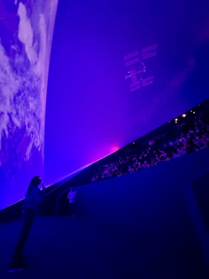 PHOTO 5 - Astronaut Nicole Stott Speaks at VIP Event for MOSI Grand Opening - credit MOSI