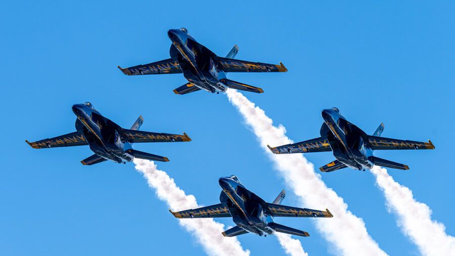 Blue Angels Shumaker STOCK