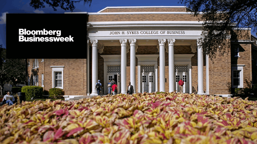 UTampa’s Sykes College of Business climbs 21 spots in Bloomberg Businessweek rankings