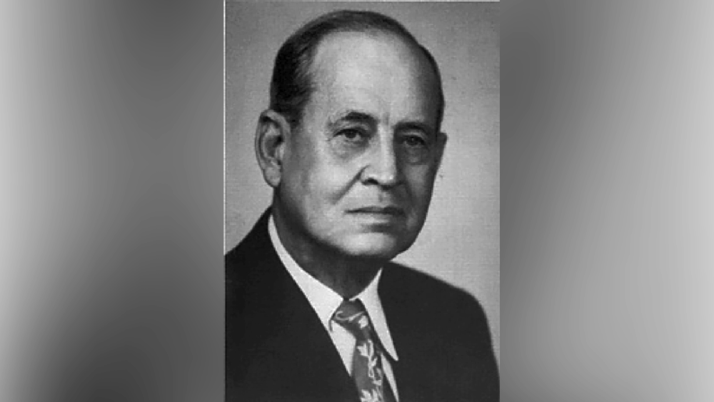 Portrait of Charlie Wall, early Tampa gambling boss.