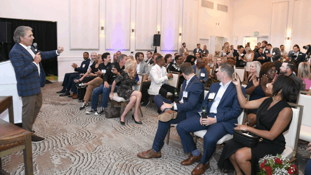 Audience enjoys TBBW CEO Connect at the Westshore Grand.