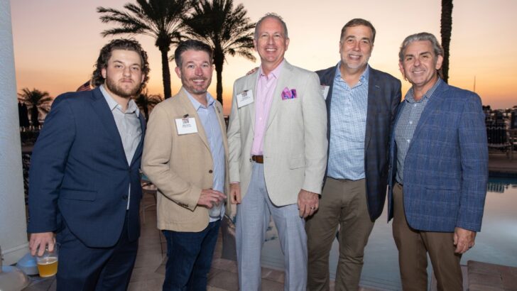 Guests gather at Aqua at Westshore Yacht Club during TBBW’s CEO Connect event with Ashley Butler.