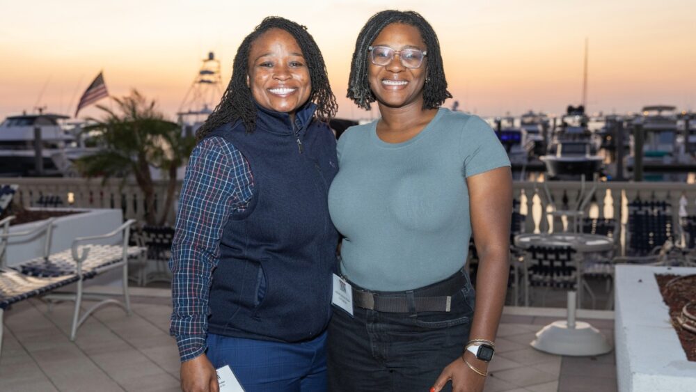 Guests gather at Aqua at Westshore Yacht Club during TBBW’s CEO Connect event with Ashley Butler.