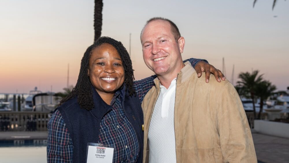 Guests gather at Aqua at Westshore Yacht Club during TBBW’s CEO Connect event with Ashley Butler.