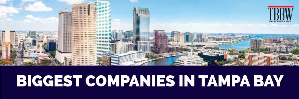 Downtown Tampa skyline highlighting the region’s biggest companies and corporate headquarters driving Tampa Bay’s economy