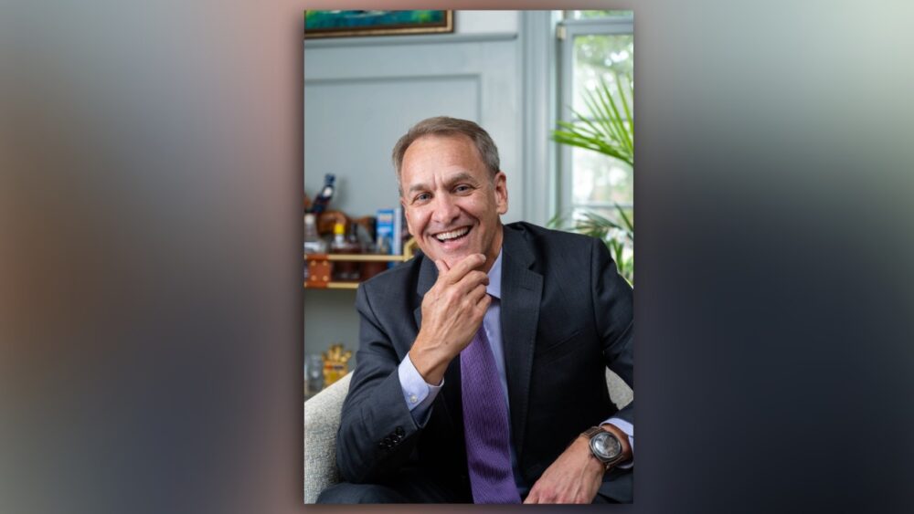 Nelson Castellano in his Tampa office Nelson Castellano smiling in his Tampa office.