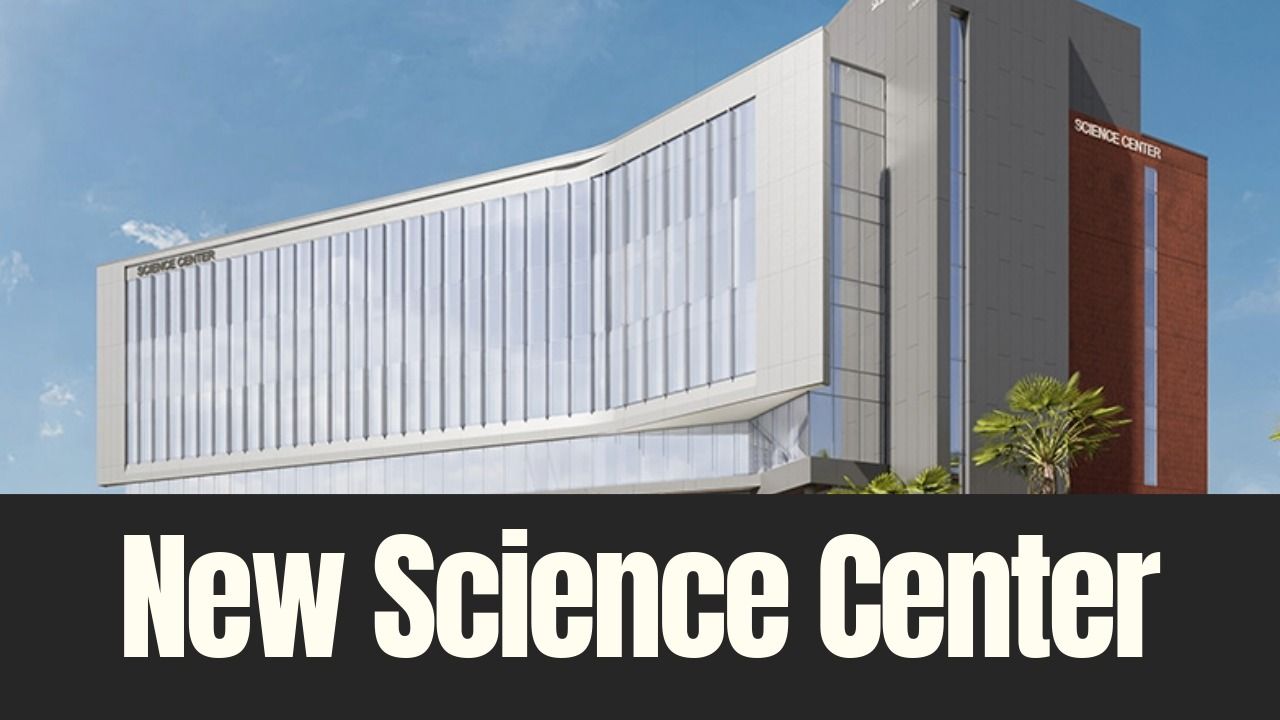 Rendering of the University of Tampa’s planned Science Center along the Hillsborough River.