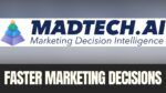 MADTECH.AI branding graphic highlighting faster marketing decisions through AI