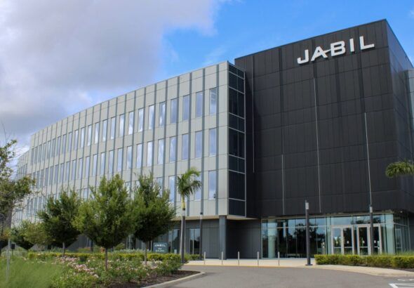 Jabil headquarters building in St. Petersburg, Florida