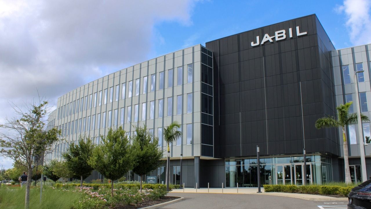Jabil headquarters building in St. Petersburg, Florida