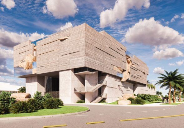 Dalí Museum expansion rendering in downtown St. Petersburg