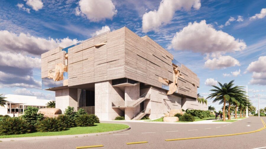 Dalí Museum expansion rendering in downtown St. Petersburg