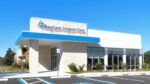 BayCare Urgent Care facility exterior in Plant City with blue signage and parking lot