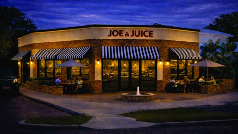 Rendering of Joe & The Juice planned for South Howard Avenue in Tampa’s SoHo district
