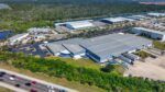 Aerial view of former Tervis headquarters industrial campus in Venice now fully leased by Goodwill Industries-Manasota