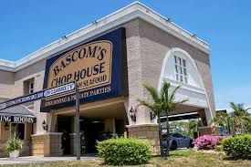 Bascom’s Chop House exterior in Feather Sound along Ulmerton Road