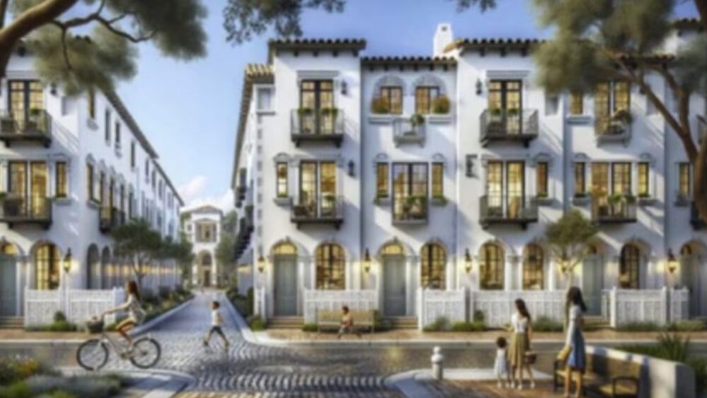Rendering of the proposed Villa del Sol redevelopment on the former hospital site in New Port Richey.