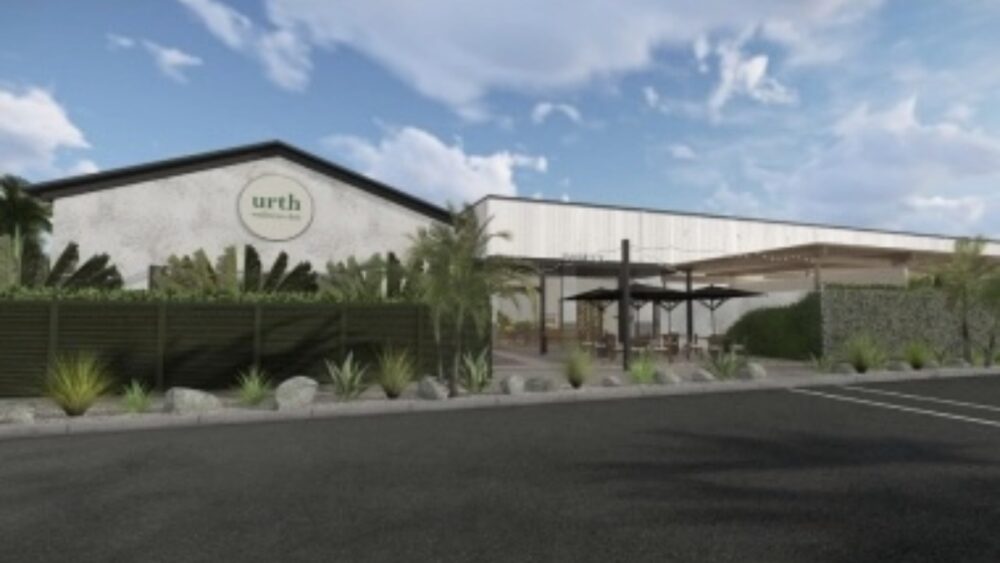 Rendering of the proposed wellness campus at Cass United on West Cass Street in Tampa.