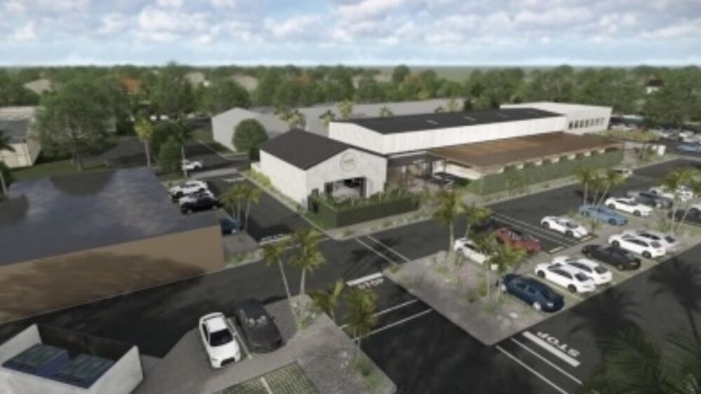 Rendering of the proposed wellness campus at Cass United on West Cass Street in Tampa.