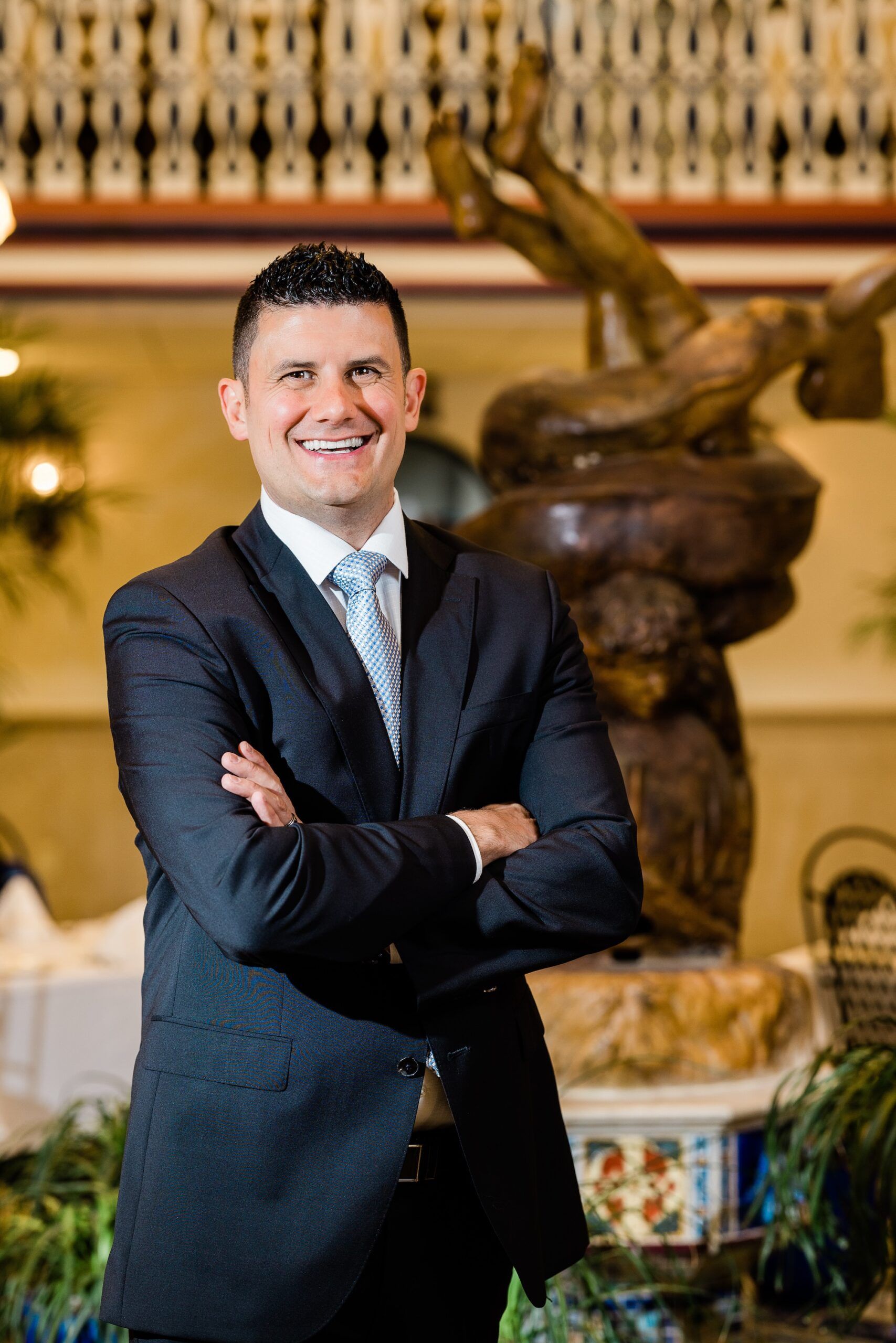Headshot of Casey Gonzmart Jr., fifth-generation owner and operator of the 1905 Family of Restaurants