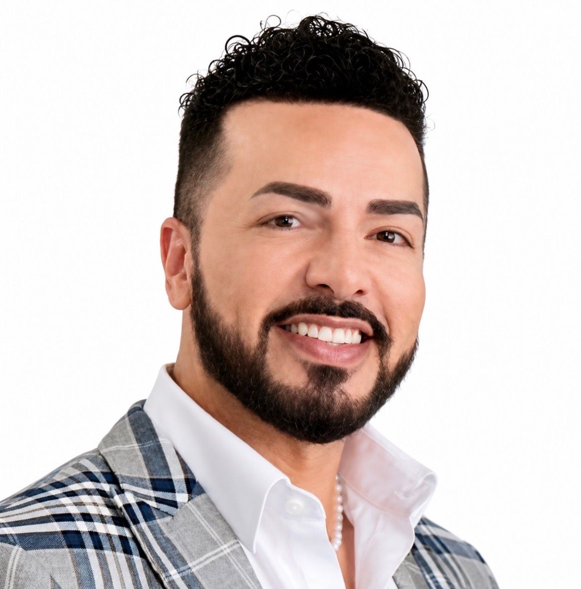 Headshot of Rodney Nieves, co-founder and creative director of Structure Interior Design Studio