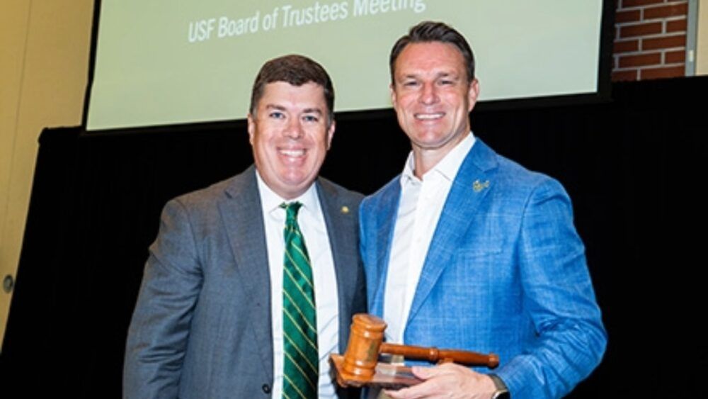 USF elects former student body president as board chair