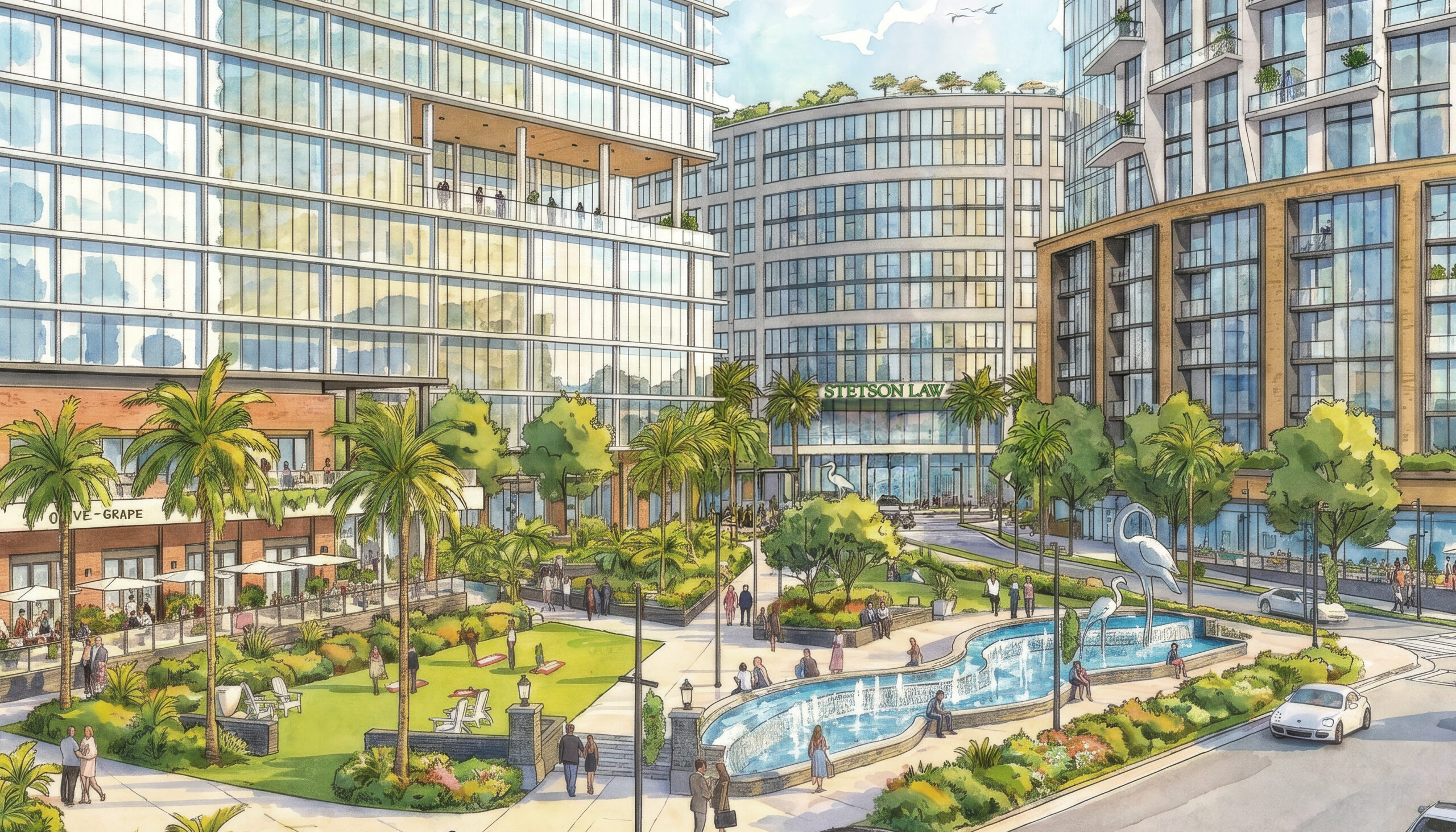 Mixed-use redevelopment planned for Stetson’s Tampa Law Center