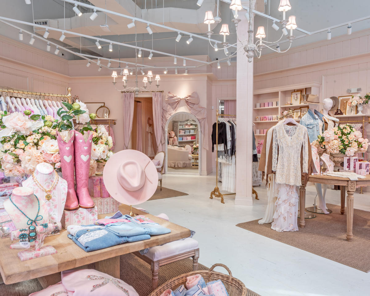 Interior of LoveShackFancy at Hyde Park Village