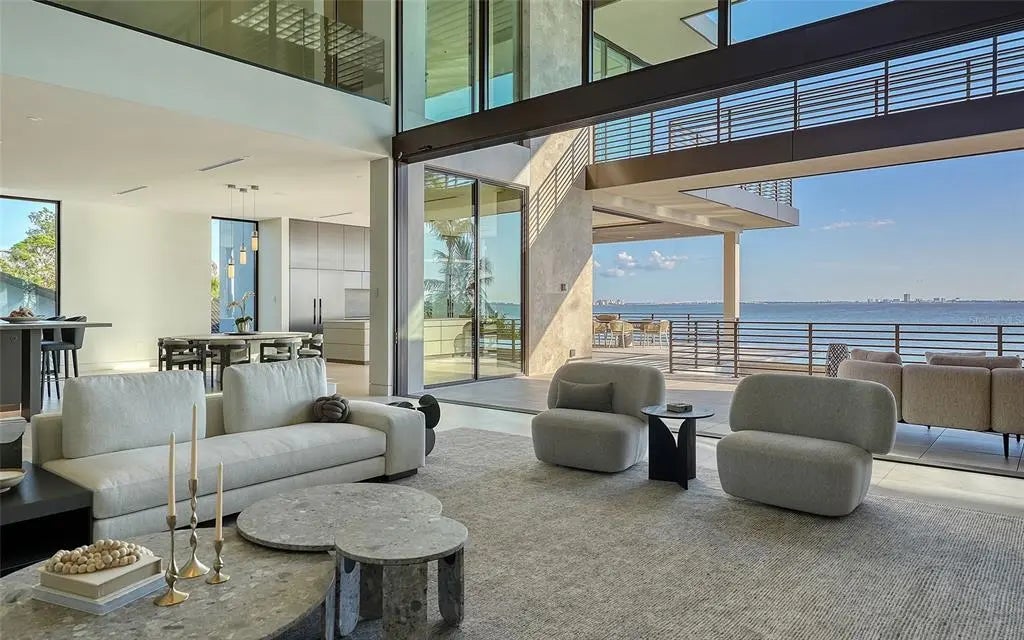 Interior of Lunara in Sarasota