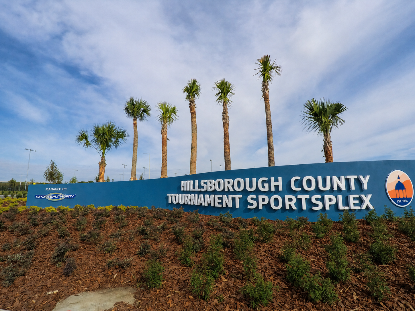 Hillsborough County Tournament SportsPlex sign