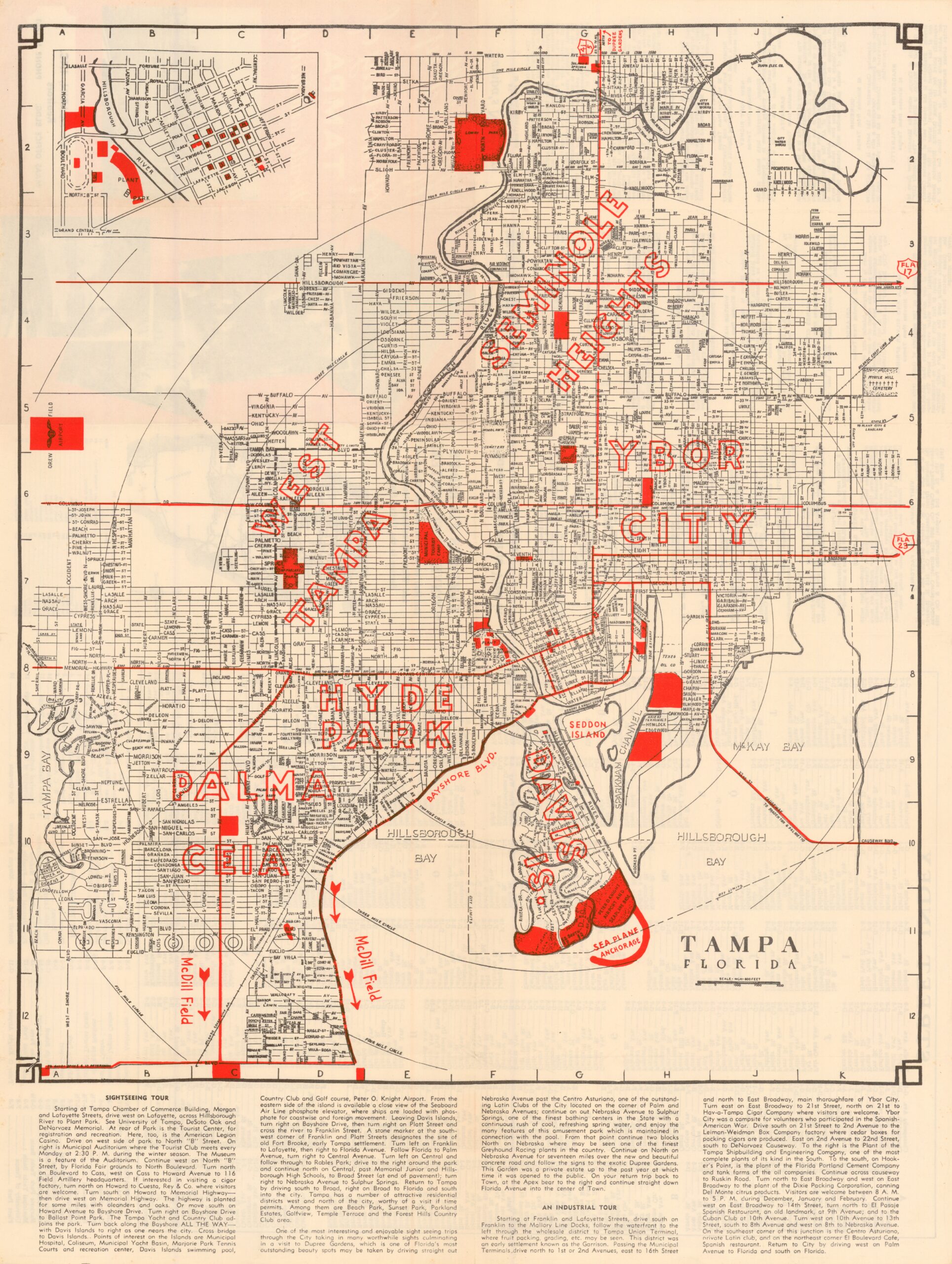 Historic view related to Bob Clark's Tampa story