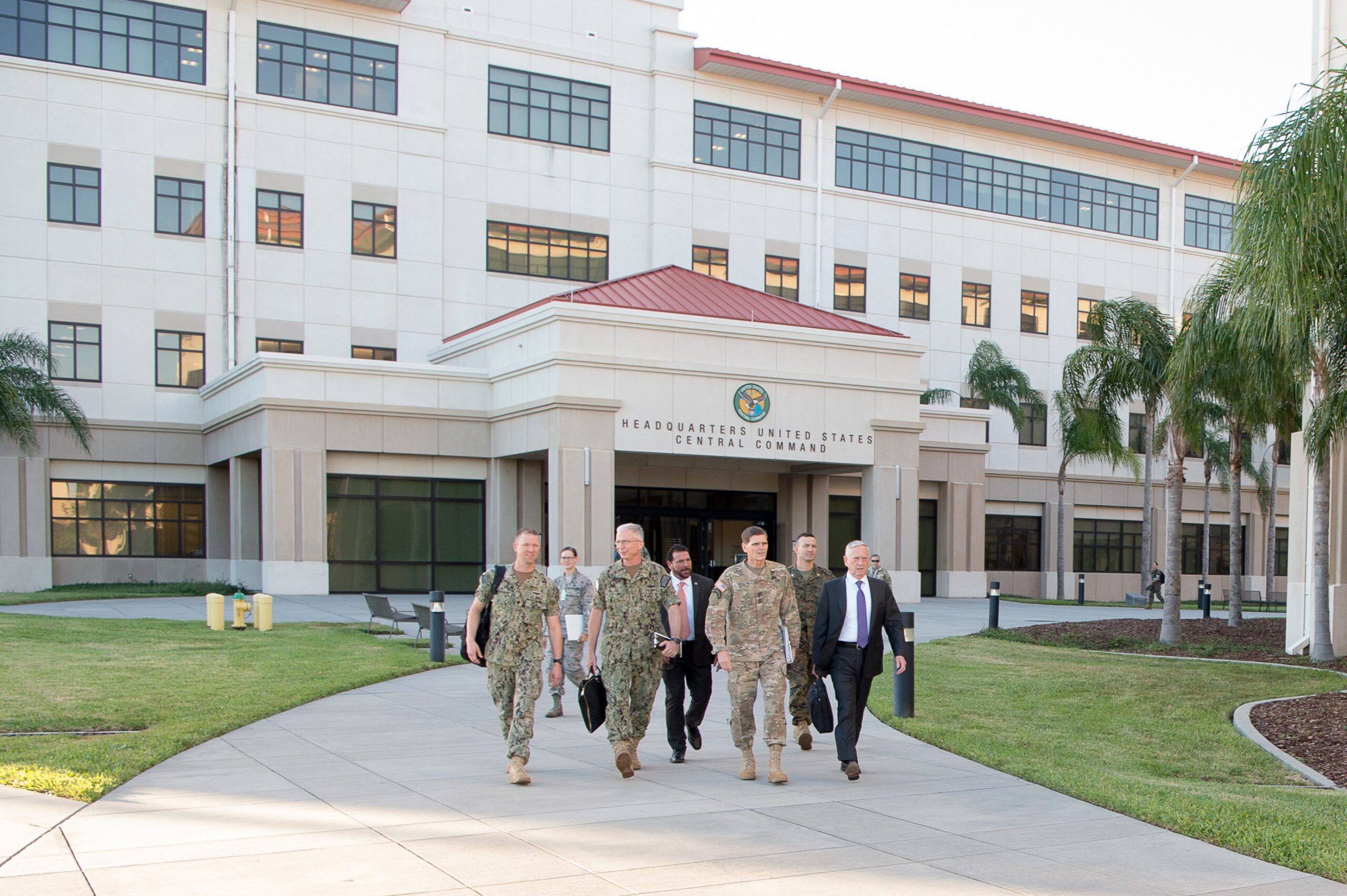 U.S. Central Command headquarters at MacDill Air Force Base in Tampa