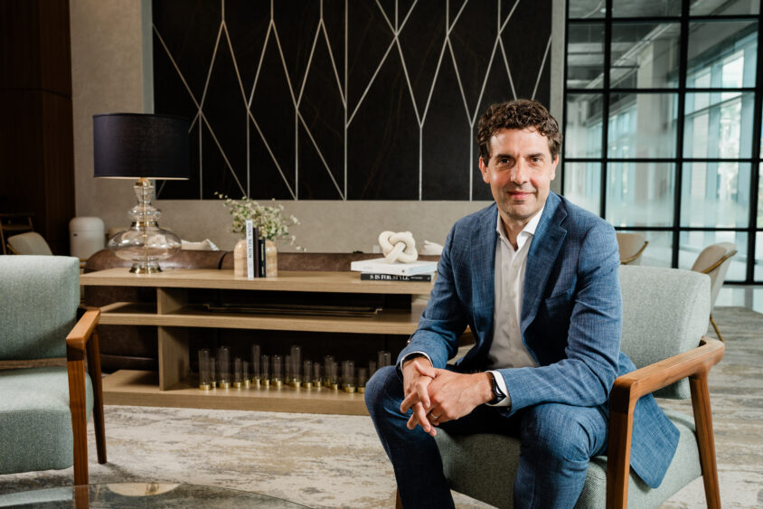 Nick Haines, CEO of Bromley Companies, at Midtown Tampa